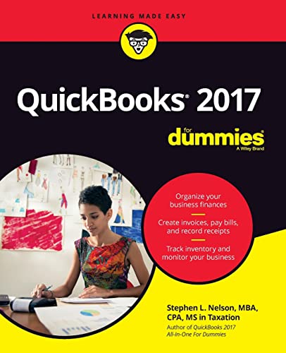 Imagen de archivo de QuickBooks 2017 For Dummies a la venta por Better World Books