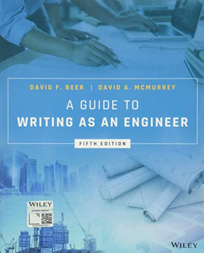 Imagen de archivo de A Guide to Writing as an Engineer a la venta por Textbooks_Source