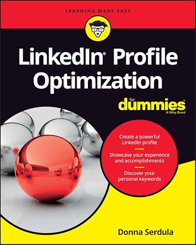 Stock image for LinkedIn Profile Optimization for Dummies for sale by Better World Books
