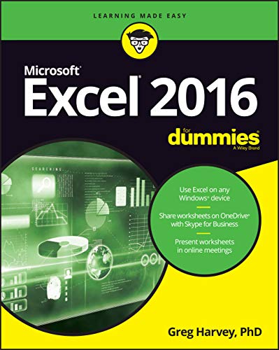 Beispielbild fr Excel 2016 for Dummies zum Verkauf von Blackwell's