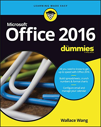 Stock image for Office 2016 For Dummies for sale by Better World Books