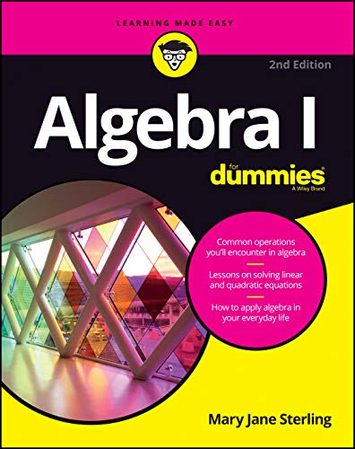 Beispielbild fr Algebra I For Dummies (For Dummies (Math & Science)) zum Verkauf von BooksRun