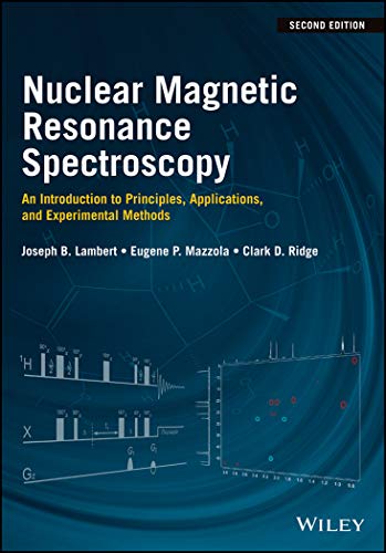 Stock image for Nuclear Magnetic Resonance Spectroscopy: An Introduction to Principles, Applications, and Experimental Methods for sale by SecondSale