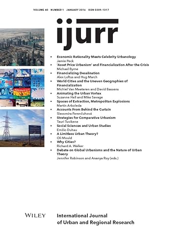 Beispielbild fr International Journal of Urban and Regional Research, Volume 40, Issue 1 zum Verkauf von Blackwell's