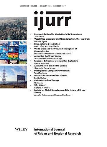 Imagen de archivo de International Journal of Urban and Regional Research, Volume 40, Issue 1 a la venta por Blackwell's