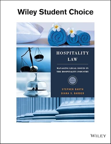 Beispielbild fr Hospitality Law: Managing Legal Issues in the Hospitality Industry zum Verkauf von BooksRun