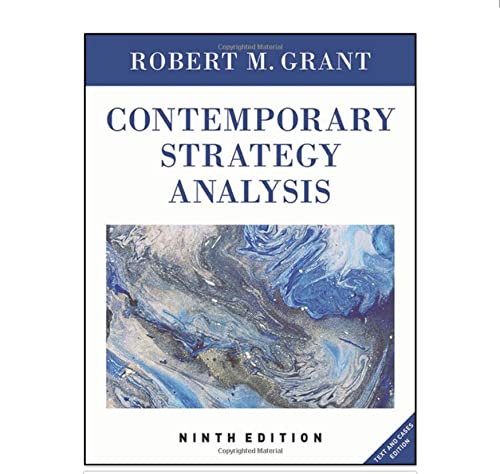 Stock image for Contemporary strategy analysis text and cases for sale by BookHolders