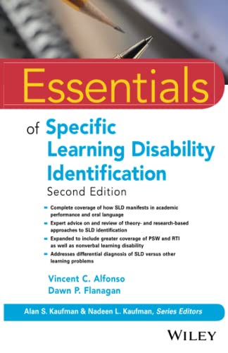 Stock image for Essentials of Specific Learning Disability Identification (Essentials of Psychological Assessment) for sale by BooksRun