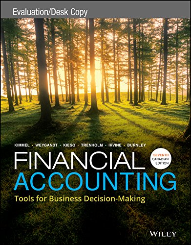 Imagen de archivo de Financial Accounting: Tools for Business Decision-Making, Seventh Canadian Edition Evaluation Copy a la venta por ThriftBooks-Atlanta