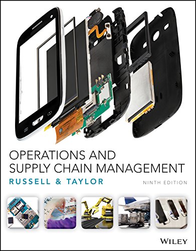 9781119320975: Operations and Supply Chain Management Roberta S., Taylor, Bernard W. Russell