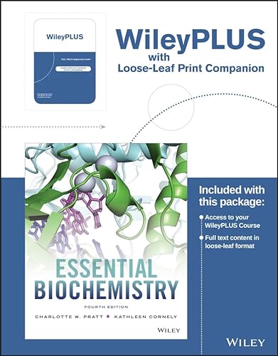 Stock image for Essential Biochemistry, Fourth Edition Loose-leaf Print Companion for sale by HPB-Red