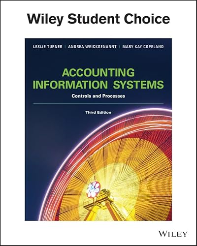 Beispielbild fr Accounting Information Systems : The Processes and Controls, 3rd Edition zum Verkauf von Better World Books