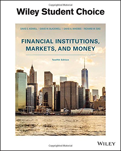 9781119330363: Financial Institutions, Markets, and Money