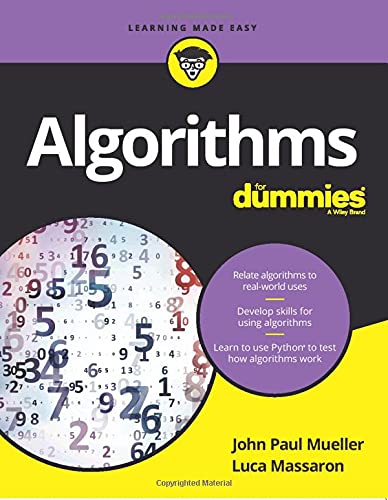 9781119330493: Algorithms for Dummies