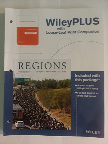 9781119343219: Geography: Realms, Regions, and Concepts, 17e WileyPLUS Learning Space Registration Card + Loose-leaf Print Companion