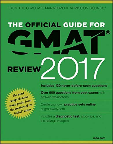 Beispielbild fr The Official Guide for GMAT Review 2017 with Online Question Bank and Exclusive Video zum Verkauf von Your Online Bookstore