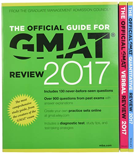 Beispielbild fr The Official Guide for GMAT Review 2017 zum Verkauf von Better World Books