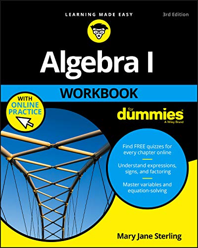 Imagen de archivo de Algebra I Workbook For Dummies a la venta por SecondSale