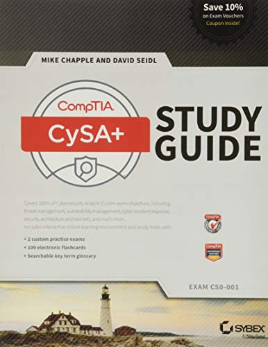 Beispielbild fr CompTIA CySA+ Study Guide : Exam CS0-001 zum Verkauf von Better World Books