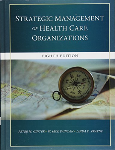 Stock image for The Strategic Management of Health Care Organizations for sale by HPB-Red