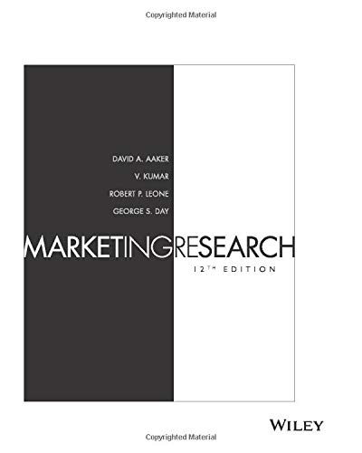 Beispielbild fr Marketing Research zum Verkauf von SecondSale