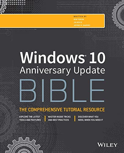 Imagen de archivo de Windows 10 Anniversary Update Bible a la venta por HPB-Red