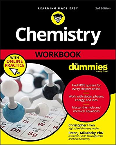 Imagen de archivo de Chemistry Workbook For Dummies with Online Practice a la venta por BooksRun