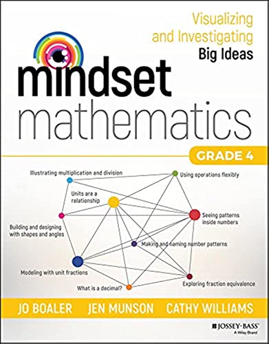 Imagen de archivo de Mindset Mathematics: Visualizing and Investigating Big Ideas, Grade 4 a la venta por HPB-Red