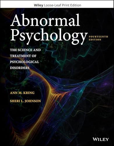 Stock image for Abnormal Psychology: The Science and Treatment of Psychological Disorders for sale by HPB-Red