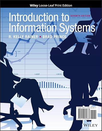 Imagen de archivo de Introduction to Information Systems a la venta por HPB-Red