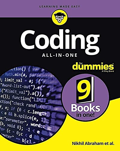 Stock image for Coding All-in-One For Dummies for sale by KuleliBooks