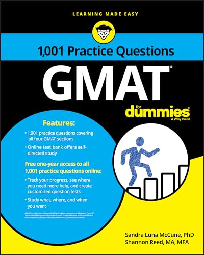 9781119363125: 1,001 GMAT Practice Questions for Dummies: 1,001 Practice Questions For Dummies