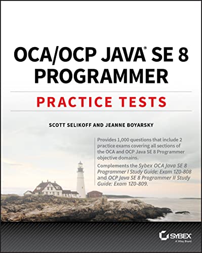Immagine dell'editore per OCA / OCP Java SE 8 Programmer Practice Tests: Exam 1Z0-808 and Exam 1Z0-809 venduto da WorldofBooks