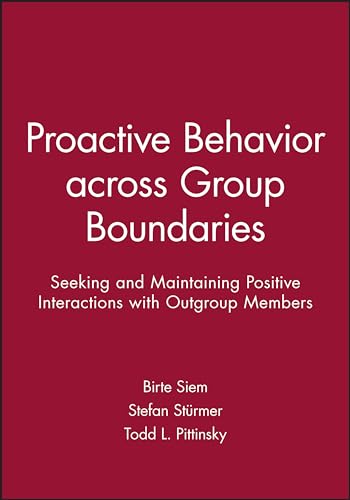 Beispielbild fr Proactive Behavior Across Group Boundaries zum Verkauf von Blackwell's