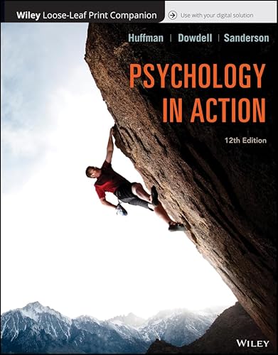 Imagen de archivo de Psychology in Action a la venta por HPB-Red