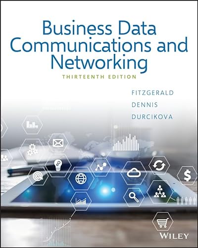Imagen de archivo de Business Data Communications and Networking a la venta por BooksRun