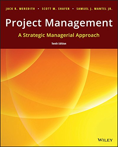 Beispielbild fr Project Management: A Strategic Managerial Approach zum Verkauf von BooksRun