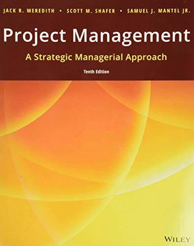 Stock image for Project Management: A Strategic Managerial Approach for sale by A Team Books