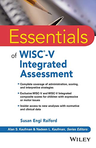 Beispielbild fr Essentials of WISC-V Integrated Assessment zum Verkauf von Blackwell's