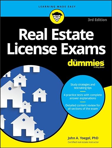 Beispielbild fr Real Estate License Exams For Dummies with Online Practice Tests zum Verkauf von Goodwill of Colorado