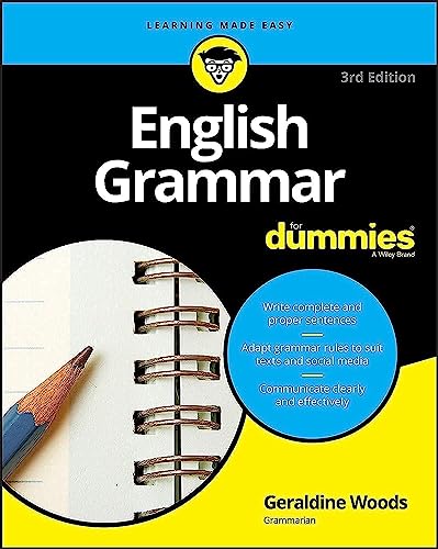 Imagen de archivo de English Grammar for Dummies a la venta por Better World Books