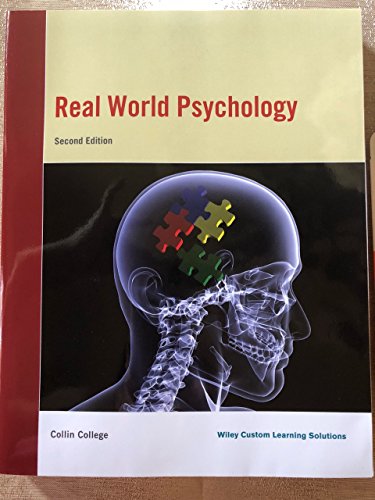 Stock image for Real World Psychology for sale by HPB-Red