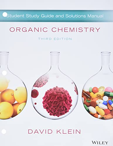 Stock image for Organic Chemistry, Student Study Guide and Solutions Manual for sale by HPB-Red