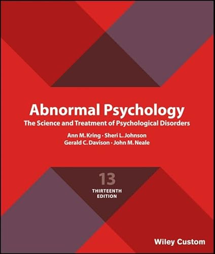 Beispielbild fr Abnormal Psychology: The Science and Treatment of Psychological Disorders zum Verkauf von AwesomeBooks