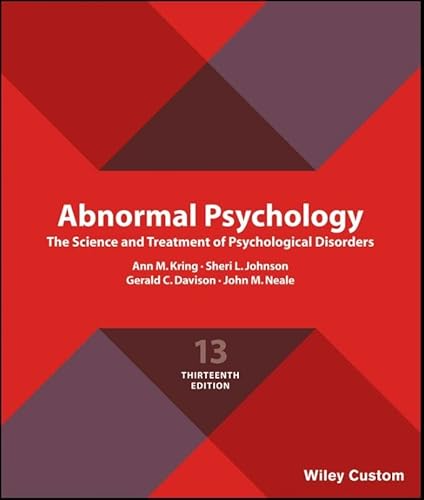 Imagen de archivo de Abnormal Psychology : The Science and Treatment of Psychological Disorders a la venta por Better World Books Ltd