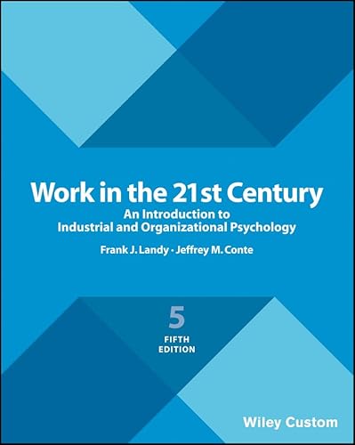 Stock image for Work in the 21st Century: An Introduction to Industrial and Organizational Psychology for sale by ThriftBooks-Dallas