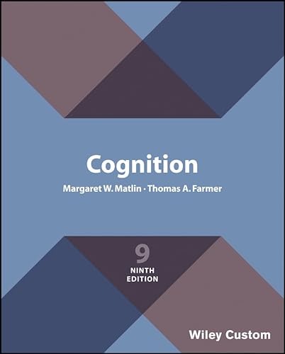 9781119379324: Cognition 9th Edition