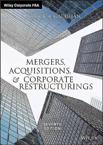 Imagen de archivo de Mergers, Acquisitions, and Corporate Restructurings (Wiley Corporate F&A) a la venta por BooksRun