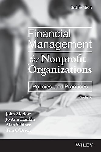 Beispielbild fr Financial Management for Nonprofit Organizations: Policies and Practices zum Verkauf von BooksRun