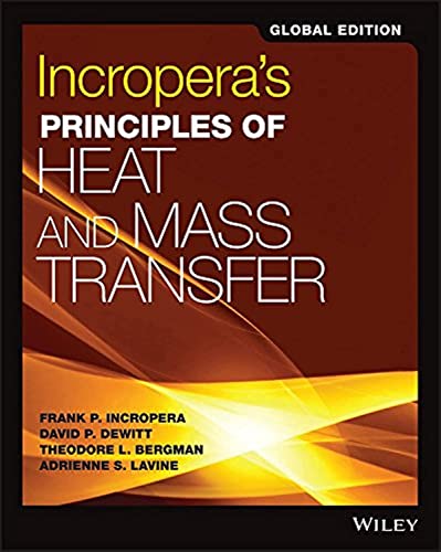 Imagen de archivo de Incropera's Principles of Heat and Mass Transfer a la venta por medimops